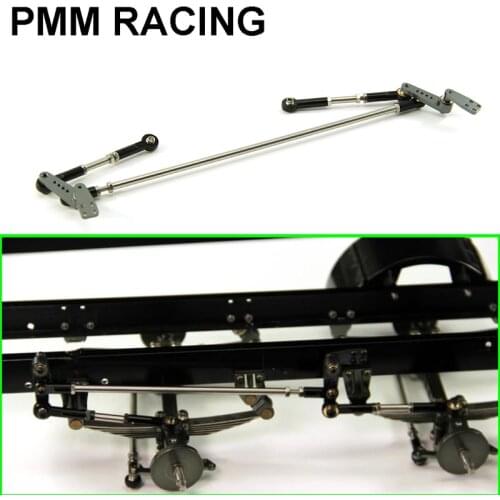 Metal upgrade 8X8 linkage Steering rod kit For 1/14 Tamiya RC Truck car SCANIA R470 MAN TGX ACTROS 3363 VOLVO FH16 AROCS 3348