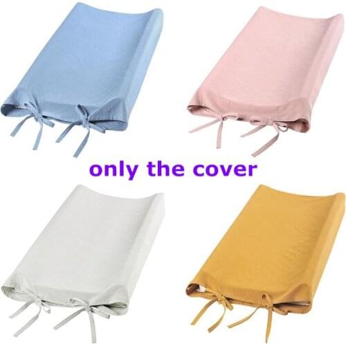 Soft Reusable Changing Pad Cover Breathable Infant Changing Table Sheets Liner Cover Baby Nursery Supplies