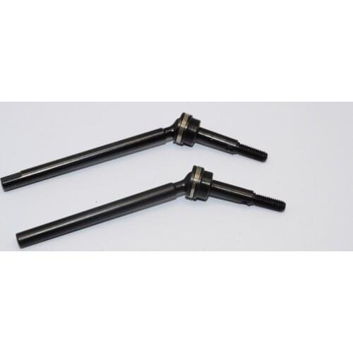 1/10 GMADE SAWBACK GS01 STEEL FRONT CVD DRIVE SHAFT (L63MM, R67MM) WITH 26MM CUP JOINT - 2PCS SW6367SF