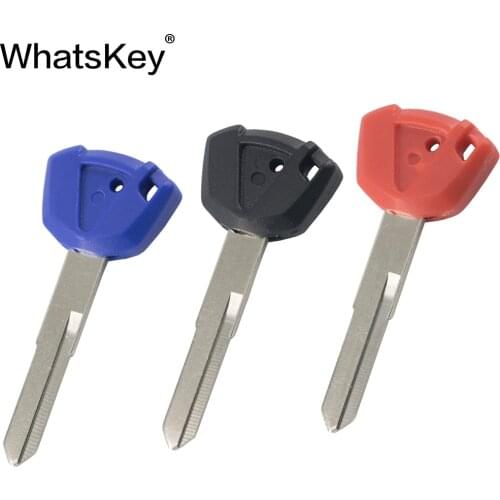 WhatsKey Motorcycle keys Blank Key Embryo Uncut For Kawasaki Ninja ZX6R ZX10R ZZR400 Z750 ZR1200 VERSYS ER6N ER6F ER6R KLE650 AL