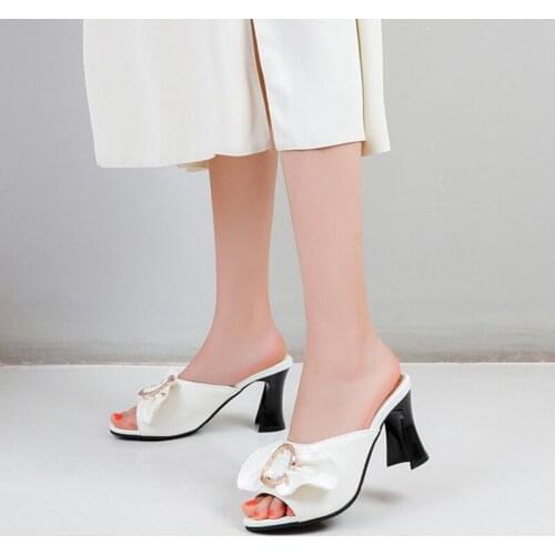 Platform Sandals and Slippers Summer Flip-flops European and American High Heel Fashion Womens Shoes Super Big Size 30-50 T121