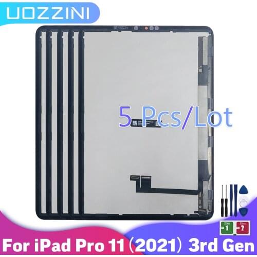 5Pcs /Lot 11" For Apple iPad Pro 11 (2021) LCD Display Touch Panel Screen For Apple iPad Pro 3rd generation A2301 A2459 A2460