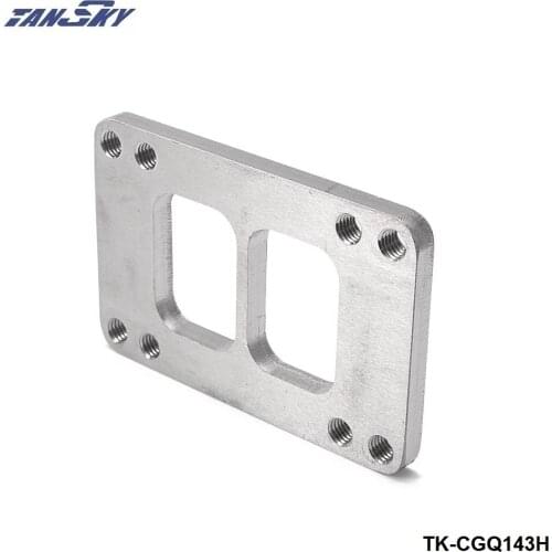 Turbo Manifold Flange SS Steel adapter T6 To T4 Divided Exhaust TK-CGQ143H