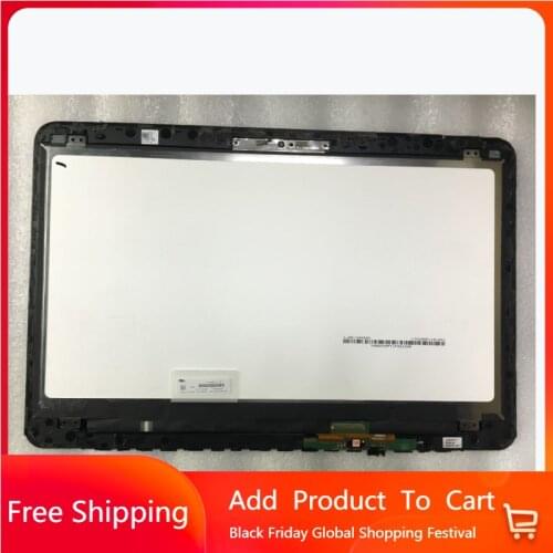 15.6" LCD Screen Touch Digitizer Assembly Frame for Dell Inspiron 15 7548 LTN156FL01-D01 4K UHD 3840X2160 IPS LCD Display Screen