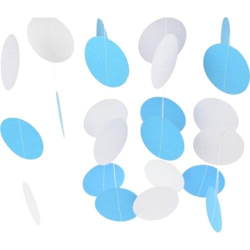 400cm Wall Hangings Props Decoration Star Card Paper Wedding Party Decoration Garland Handmade Children Room 3 pcs/lot