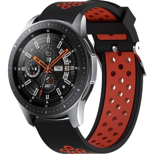 22mm Colorful Silicone Watchband for Samsung Galaxy Watch Active 46mm Gear S3 Strap Band Amazfit Bip for Sport Smart Wristbands