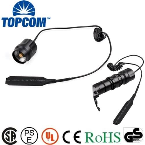 Remote Pressure Switch Rat tail Switch For C8 Q5/T6 Flashlight Torch