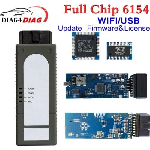 For VAG 6154 Full Chip V7.11 WIFI USB Firmware License can be Updated Car Diagnostic Tool 6154A to 2030 Year Multi-Languages