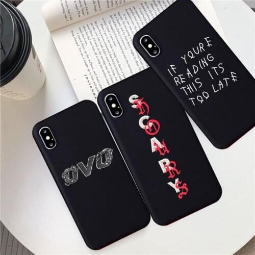Jamular Drake Silcone Phone Cover for IPhone 8 Plus 12 Mini 12 Pro Max 11 Pro Max 6 6S 7 X XS MAX XR SE2020 TPU Soft Case