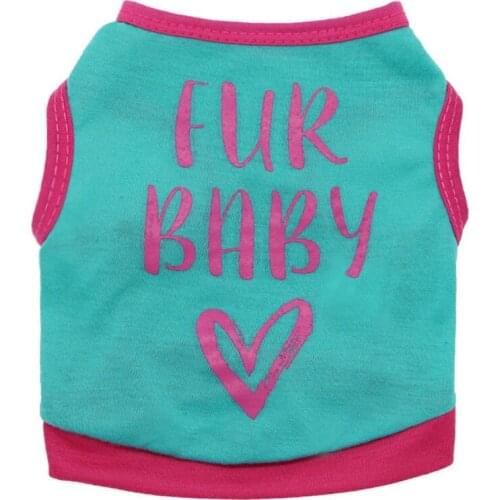 Lovely T-shirt For Dog Vests Dog Shirts Clothes Summer Small Dogs Chihuahua Yorkshire Maltese Shirts Cheap Breathable Cute Vest