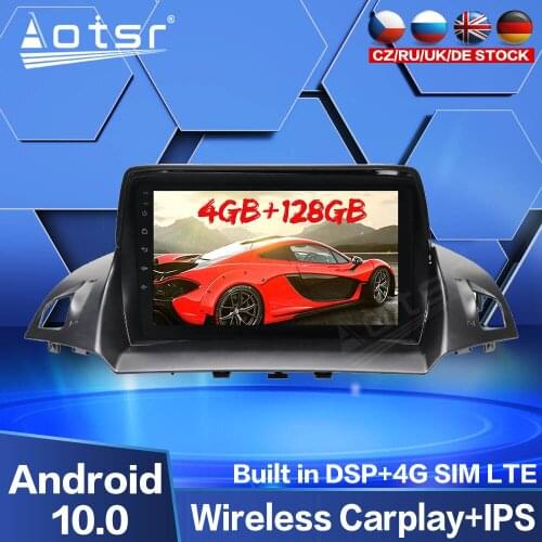 For Ford Kuga 2013 - 2018 Android Multimedia Player Car Radio GPS Navigation Audio Stereo Car DVD Video Player Head Unit Wifi HD