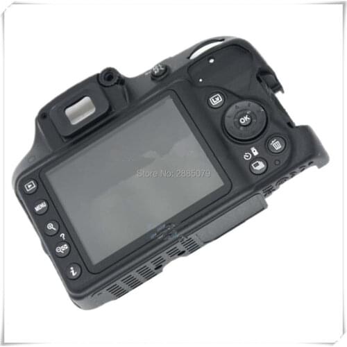 Original Rear Back Cover unit for Nikon D3300 with LCD Screen,Flex cable,Button Assembly Camera Repair Part
