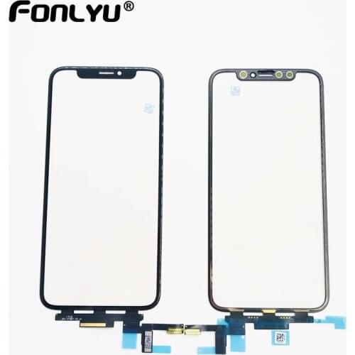 Original Quality LCD Display Touch Screen Front Outer Glass Panel with Flex Cable For iPhone X XS 11 pro Max Replacement Parts