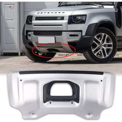Auto parts modeling Stainless Steel Front Diffuser Protector Guard Skid Plate For LAND ROVER DEFEND 2020