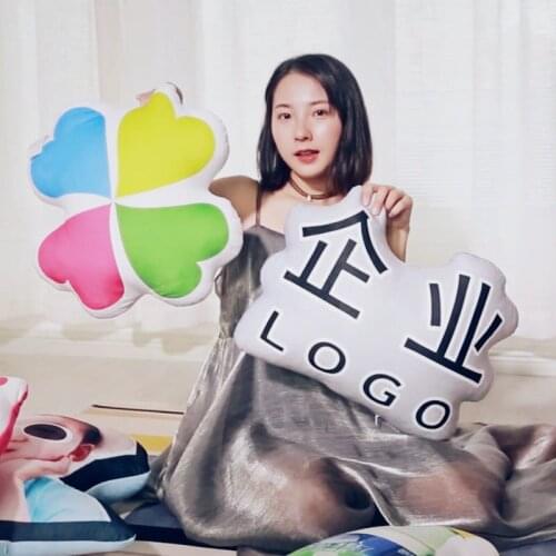 LOGO Customized Cushion photo customization diy Comfort Seat Cushion Beautiful Seat Cushion Comfy for Home Plush Toys Dolls