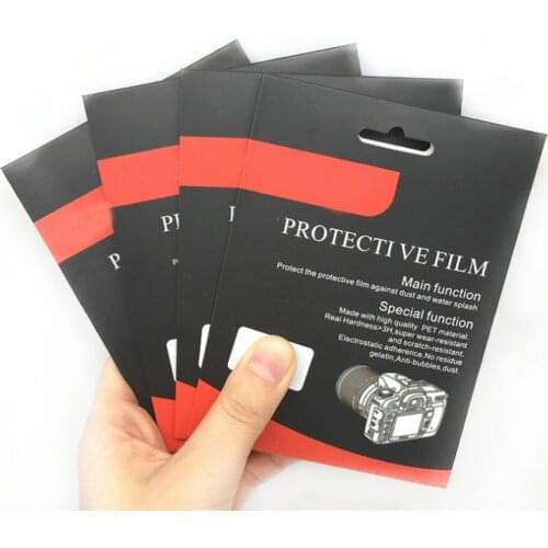 Simple packing Camera Tempered Glass Toughened Glass Protective Film For Canon 5D 5D2 6D 6D2 70D 80D 700D 750D 760D 1300D