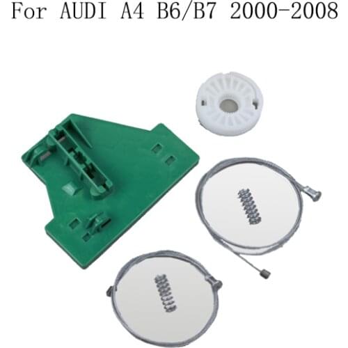 For AUDI A4 B6/B7 2000-2008 Power Electric Car Window Regulator Window Lifter Repair Kit Set Rear Right