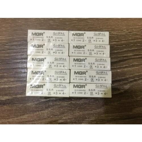 Mager GJ-5FA-L Small solid state relay DC SSR solid control DC GJ 5FA L 5A DC-DC 3-32vdc 5-220vdc