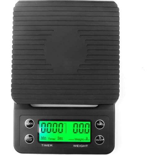 Waterproof Drip Coffee Scale With Timer Portable Electronic Digital Kitchen Scale High Precision LCD Electronic Scales