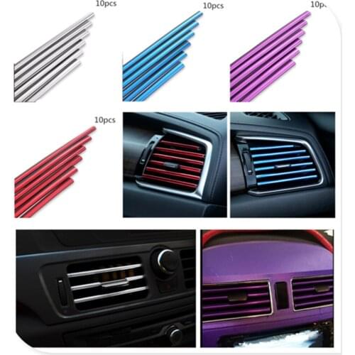 Car parts air conditioning outlet decorative strip clip modified personality for BMW M8 M550i M550d M4 M3 M240i M140i 530i