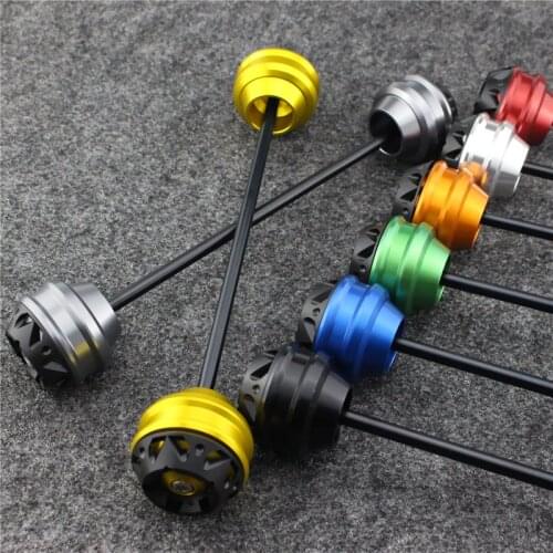 Z1000 Z1000SX Front Axle Fork Wheel Protector Crash Slider Guard for Kawasaki Z1000 Z1000SX Ninja1000 Front Axle Wheel Protector