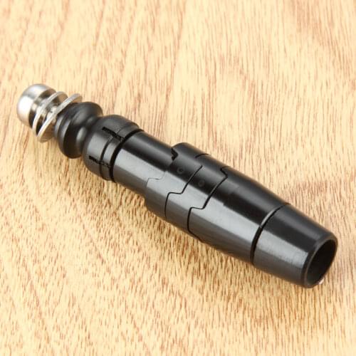 1pc Golf Shaft Adapter Sleeve 0.350 Tip Size Golf Replacement Accessory Aluminum Alloy Black Durable