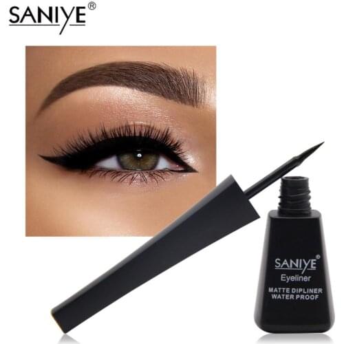 1Pcs Black Liquid Eyeliner Pencil Fast-dry Smooth Eye Liner Pen Waterproof Long Lasting Makeup Eyeliners Cosmetic Tools TSLM1