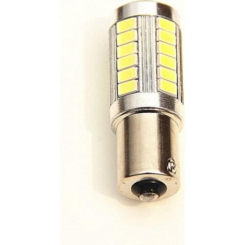 100 PCS 1156 BA15S 1167 BA15D P21W 5730/5630 33SMD LED Bulb With Len Car Tail Brake Lamp Auto Reverse Lamp