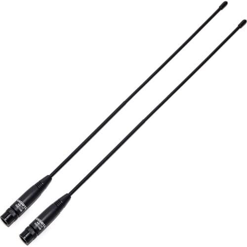 2PCS Nagoya NA-771 BNC Dual Band VHF/UHF 144/430MHz Antenna NA771 For Baofeng UV-5R TYT Kenwood Walkie Talkie Accessories