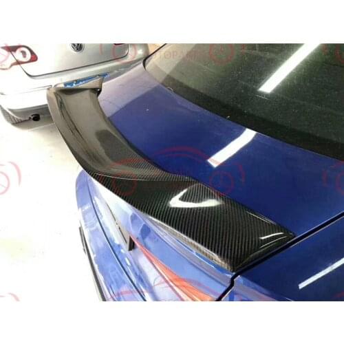 For Audi a3/s3 carbon fiber tail fin fixed wing spoiler body kit auto parts