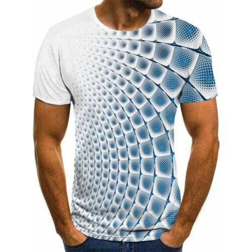 Summer Three-dimensional 3D vortex T-shirt Men Women Fashion 3D T Shirt Short Sleeve Harajuku Hip Hop Cute Tshirt Dropshipping