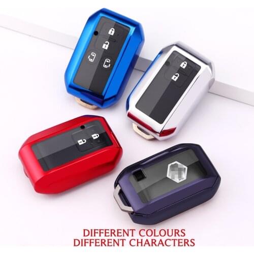 Soft TPU Car Remote Smart Key Case Cover Skin For Suzuki Swift 2018 Fob Remote Holder