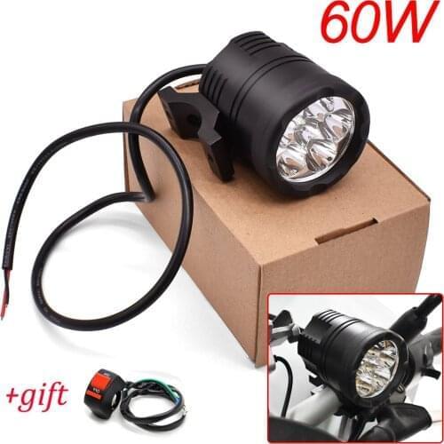 Hot Motorcycle Headlight Auxiliary Lamp 60W LED Spotlight Fog Light For Piaggio Vespa GTS GTV LX 60 125 250 300 Primavera Sprint