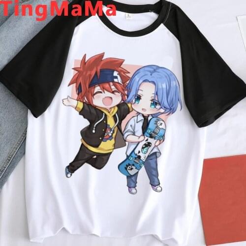 Sk8 the Infinity Skateboard Boys Skate Infinity clothes male harajuku 2021 vintage summer top t shirt harajuku