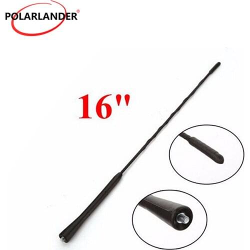 Replacement Parts Aerials 16" car radio AM/FM automatic Antenna Whip Roof Mast For B/MW Z4 for M/azda for T/oyota for V/W J/etta