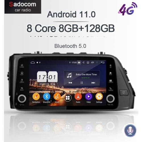 720P 9" DSP PX6 2 din Android 10.0 64G 4G RAM Car DVD multimedia Player RDS autoradio GPS car radio For Hyundai Verna 2017 2018