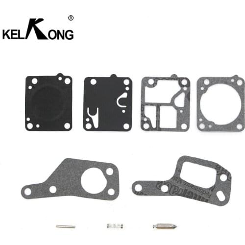 KELKONG 1 Set Carb Kit For Zama M1M7 RB19 McCulloch Chain Saw Mini Mac 110 120 130 140 Carb Chainsaw