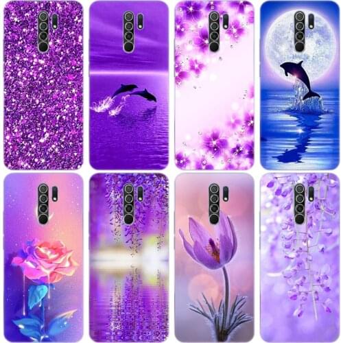 Hot Infinity on purple Silicone Case for Xiaomi Redmi Note 9 Pro Max 9S 8T 8 8A 9 9A T 9C K30 Ultra K30i 10X Pro 5G Soft Cover