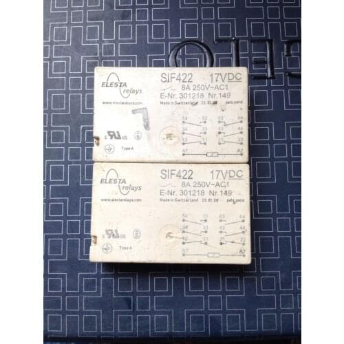 ELANTA RELAY 17VDC RELAYS SIF422