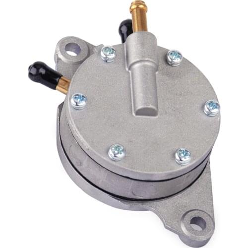 Motorcycle Silver Metal Fuel Pump J38-24452-10-00 J38244521000 10.6 x 6.1 x 3cm Fit for Yamaha Gas Golf Cart G2 G9 G11 G14