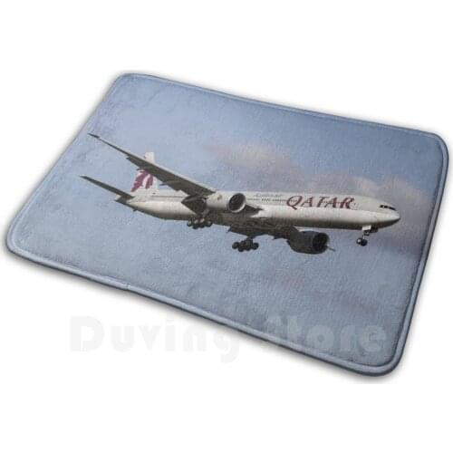 Qatar Airways Boeing 777 Carpet Mat Rug Cushion Soft Boeing 777 3dz Er Qatar Airway Qatar Airway Qatar Airway Jet Qatar