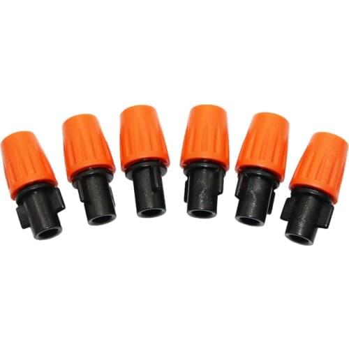 6pcs Spray Nozzles Sprayers Garden Plants Cooling Irrigation Systems Water Spray Accessories Humidifiers Gardening Tools