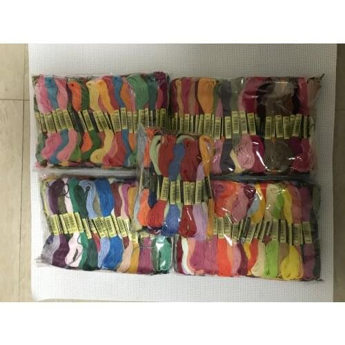 100% cxc threads Choose Any Colors Full Set(All colors are different 447 pieces Embroidery Floss Yarn Similar DMC