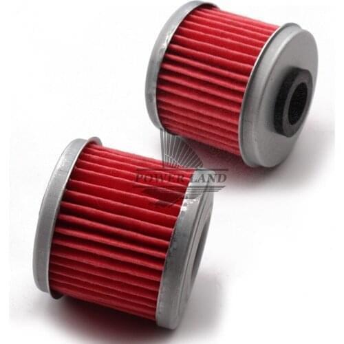 2Pcs High Quality AHL Motorcycle Part Oil Filter For HONDA NC700X CTX700N CRF1000D SXS1000M3 Pioneer GL1800 NC750 TALLON 1000R