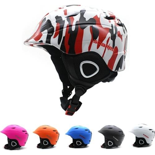 2-in-1 Convertible Ski Snowboard Helmet/Bike Skate Helmet Adults & Kids 4 Sizes with Mini Visor, Parent-Child Matching Outfit