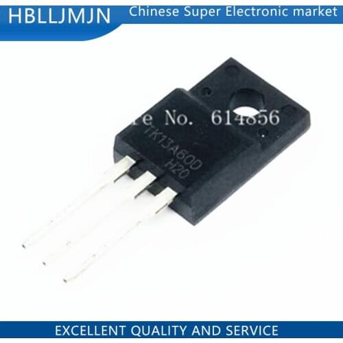 20PCS TK13A60D K13A60D K13A60 N-Channel TO-220F