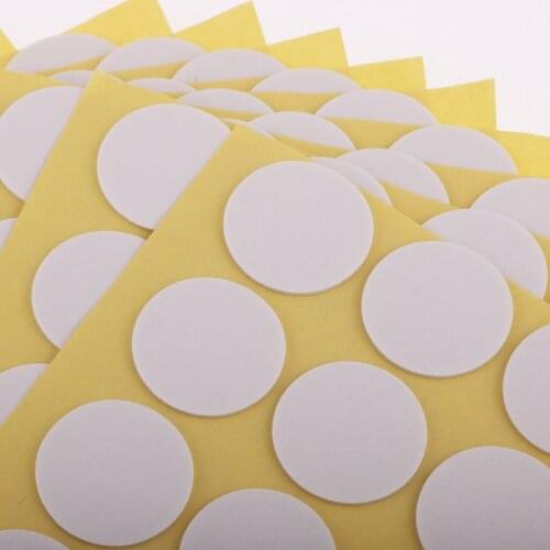 200 Pieces Candle Wick Sticker Double-sided Sticky Dots for DIY Candle Making 20mm