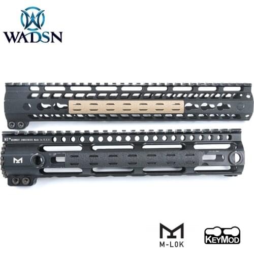 WADSN Airsoft 5pcs BCM M-Lok Keymod Handguard Panel Kit Tactical mlok keymod Polymer Rail Cover Hunting Accessories