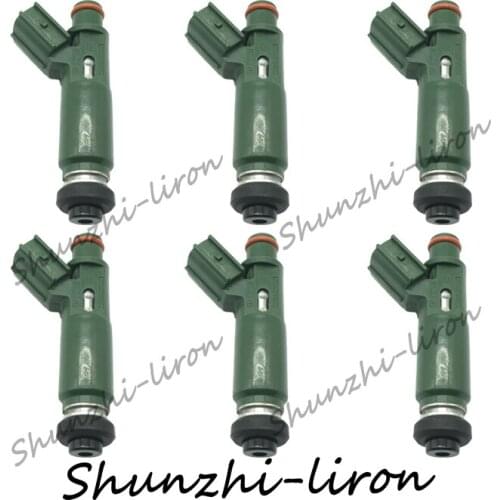 6pcs Fuel Injectors Nozzle for Toyota Corolla Celica Matrix 23250-22040 23209-22040 23250-0D040 23209-0D040