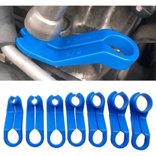7PCS Automobile Fuel Line Disconnect Tools Air Car Conditioning Tools Kit Repair Removal Tools Replacement for FORD